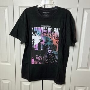 Linkin Park Shirt Black Mens Large From Zero World Tour 2025